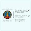 50PCS Retro Universe Stickers Planet Personality Trend Cartoon Galaxy DIY Guitar Phone Laptop Suitcase Skateboard Decals