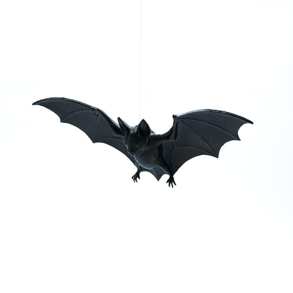 PVC Halloweenowy Nietoperz Ozdoba Wisząca 3D Czarny Nietoperz Latający Nietoperz Dzwonek Wietrzny Impreza Uroczystość Prezent