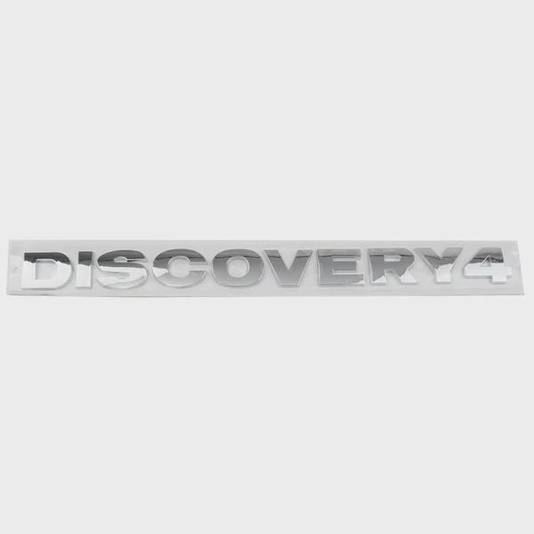 Car ABS Trunk Letters Logo Badge Emblem Decals Sticker For Land Rover Discovery 4 2010 2011 2012 2013 2014 2015 2016 Accessories