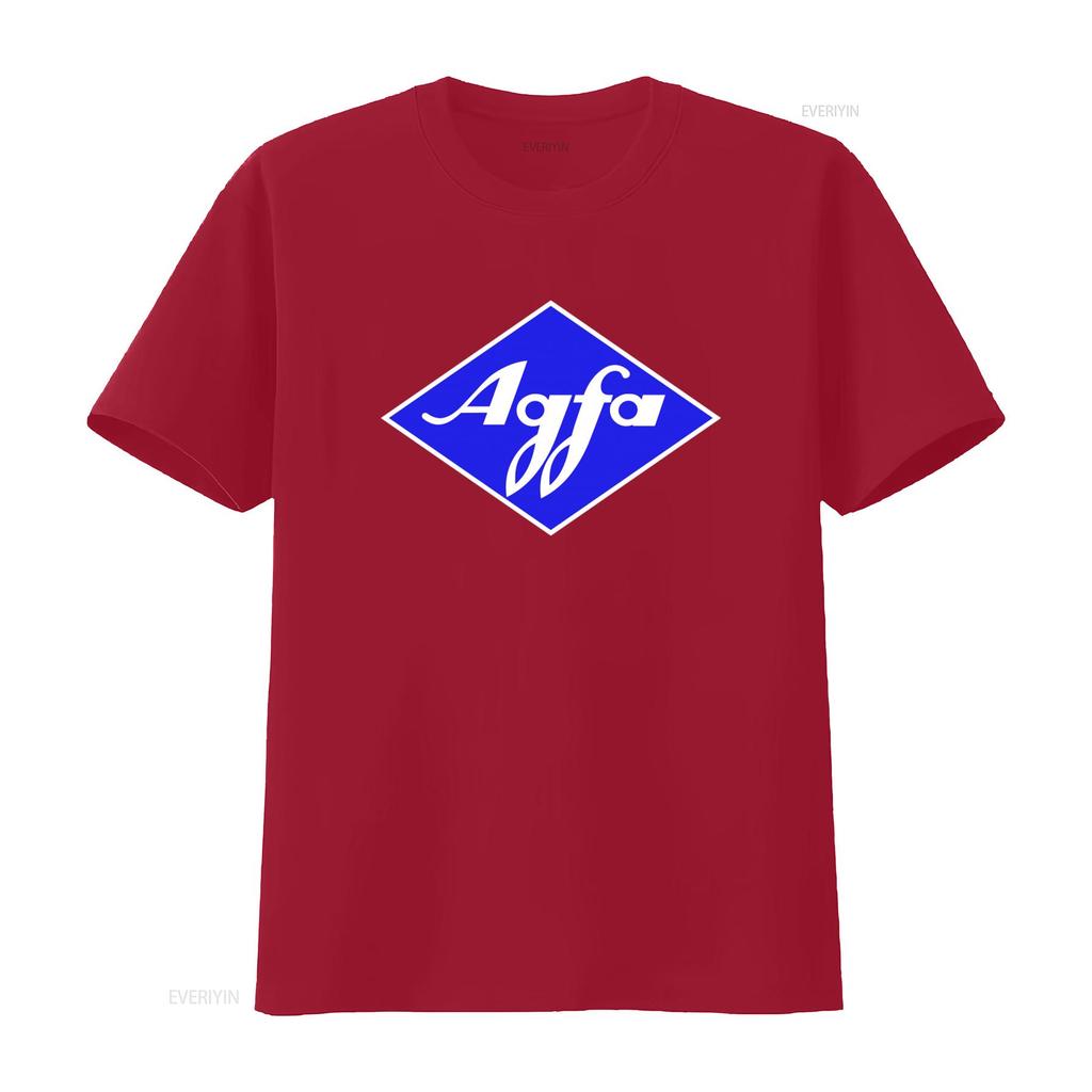 Agfa Retro Camera Photography Fan T Shirt Vintage Style High Quality Print Perfect for Enthusiasts vintage Washed Versatile