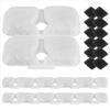 BHBL 12 Pack Replacement Filters for Dockstream Wireless Cat Water Fountain PLWF005/PLWF115/WF105, Pet Fountain Filters