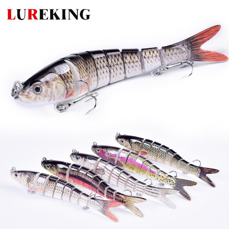 Luya Bait Multi-section Fake Bait, Luya Bait 8-section Multi-section Fish Luya Bait Wholesale Hard Bait