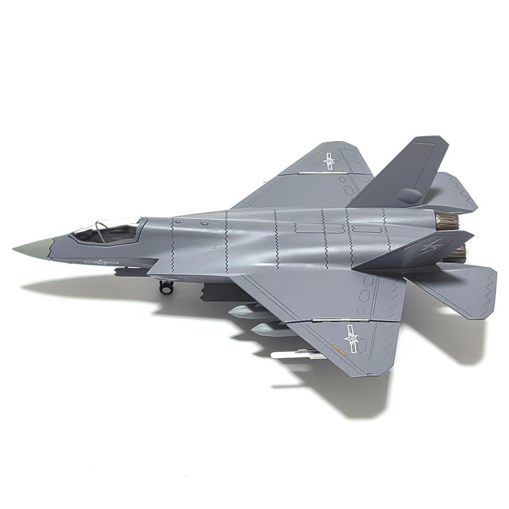 J35 1/72 Scale Metal Model airplane (including base) Scale model Home placement, collection and decoration  Creative gift