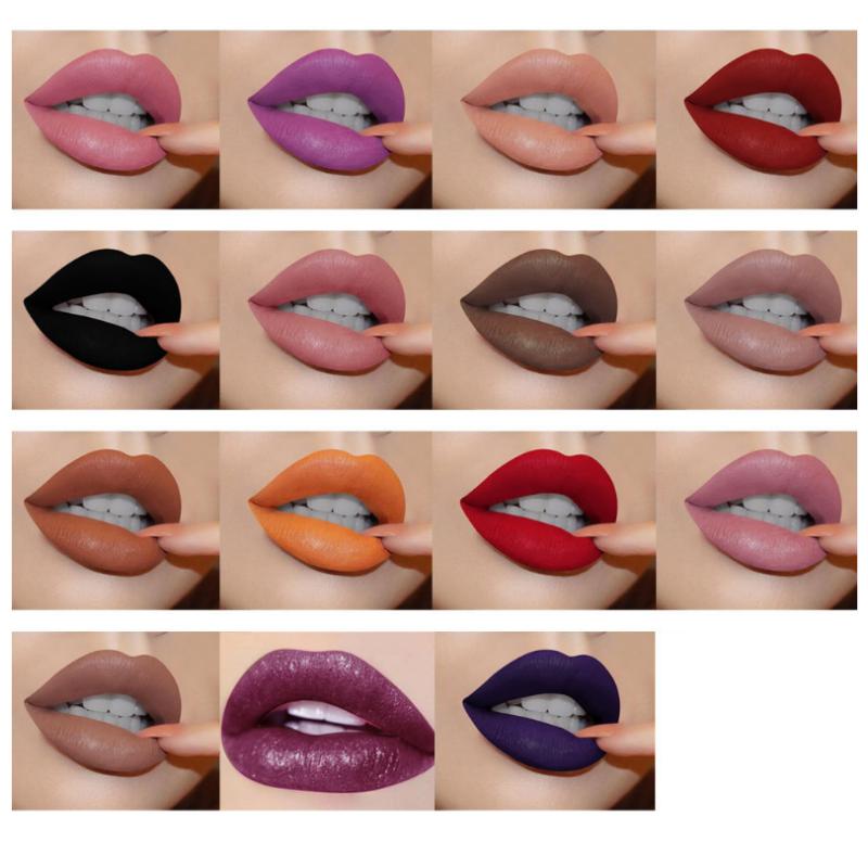 Velvet Matte Lipstick Waterproof Non-marking Lipstick Long Lasting Lipstick