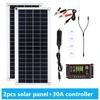 20W-1000W Solar Panel 12V Solar Cell 100A Controller Solar Panel for Phone RV Car MP3 PAD Charger Outdoor Battery Supply Camping