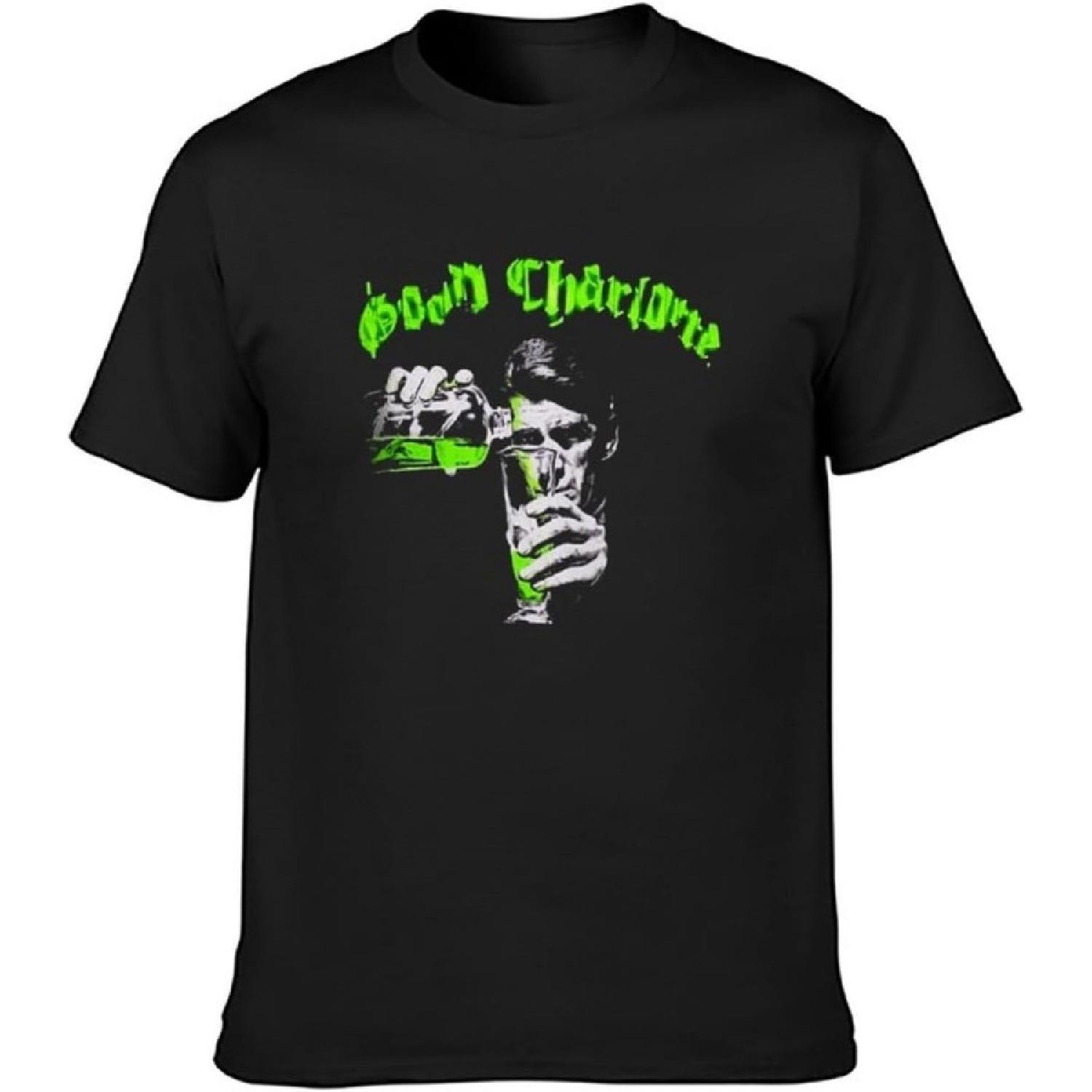 MOMOAER Men s Good Charlotte Black Men Graphic Printed Top Unisex Tee T-Shirts Black XXXXXL разноцветный