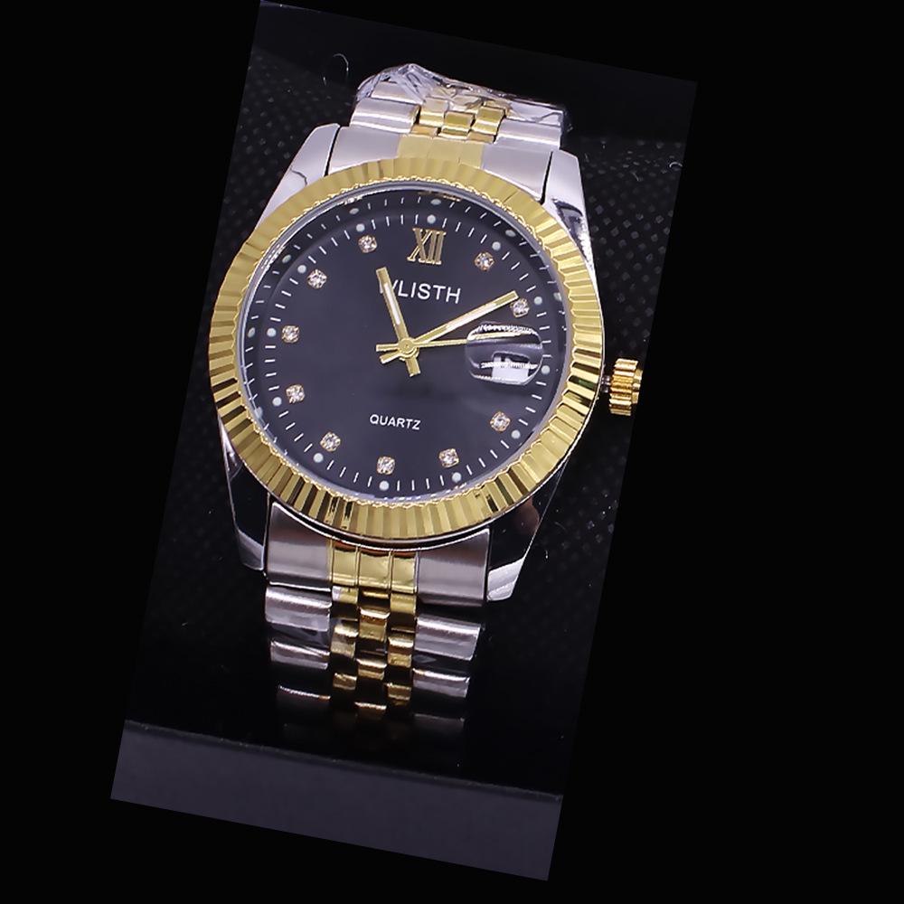 Couple's Waterproof Quartz Wristwatch Set for Men and Women