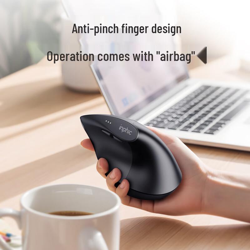 INPHIC X9 Pro Wireless Ergonomic Vertical Mouse
