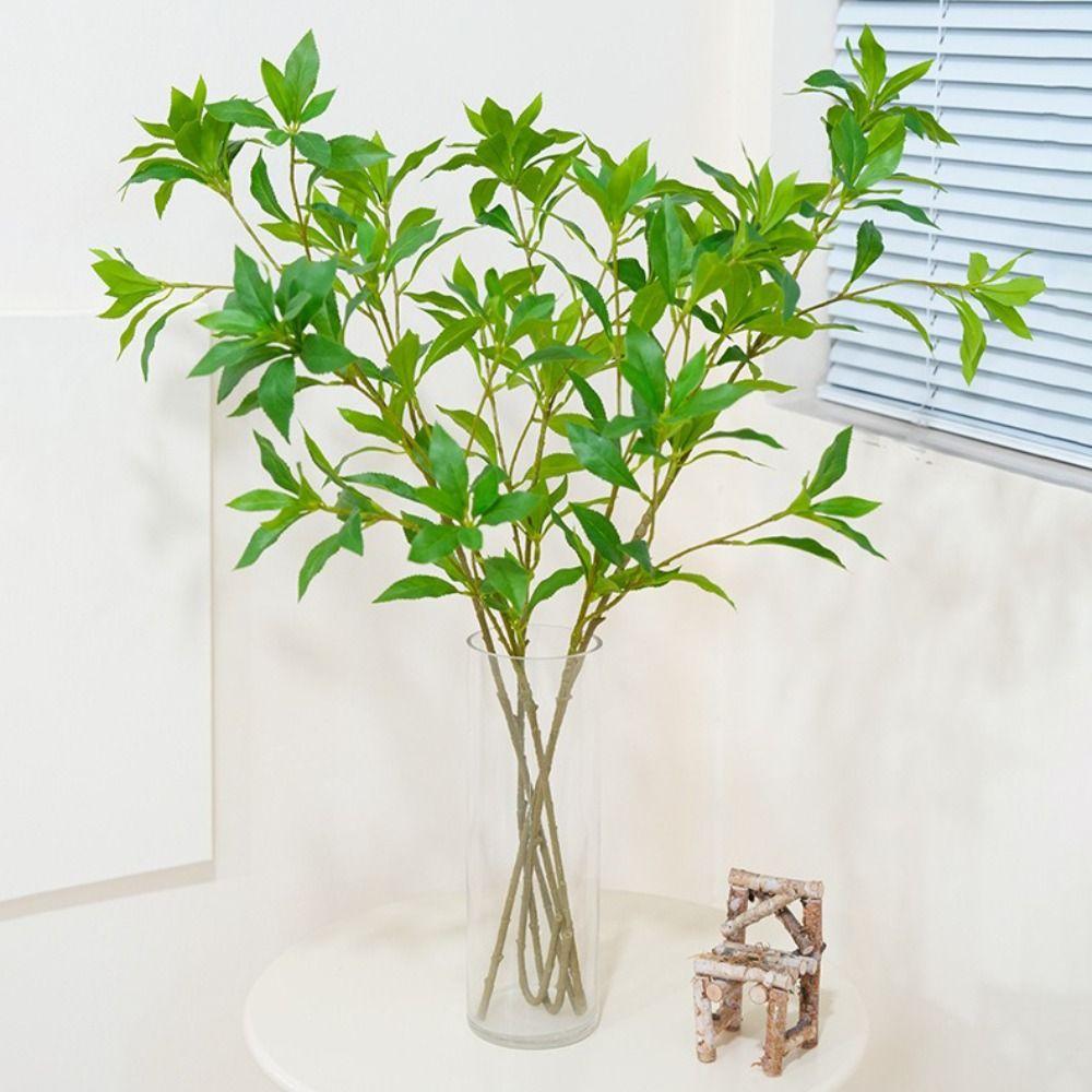 Wood Simulation Artificial Green Plant Green Plant Fake Plant Simulation Plant  Hotel Decoration