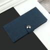 Canvas Geldbörse Herren Lange Geldbörse Mehrfachkarten Einfach Ultradünn Münzfach Bankkartenhalter Clutch Fotoklammer Bifold Geldbörse