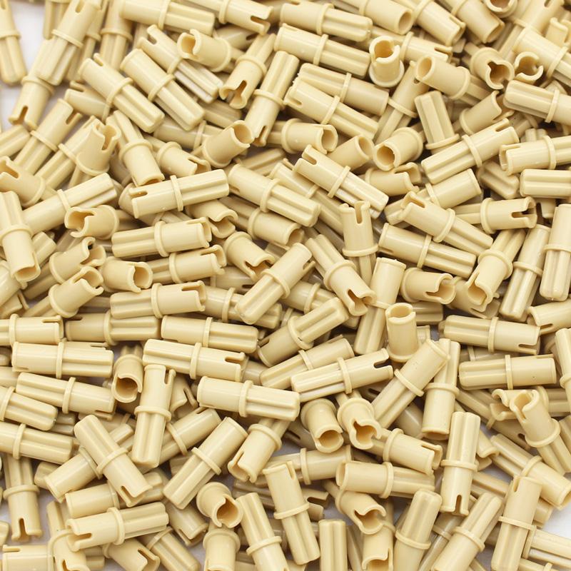Non-Toxic 120Pcs Technology 3749 Axle Pin Without Friction Ridges Brick Building Blocks Compatible Accessories Compatible Mechanical