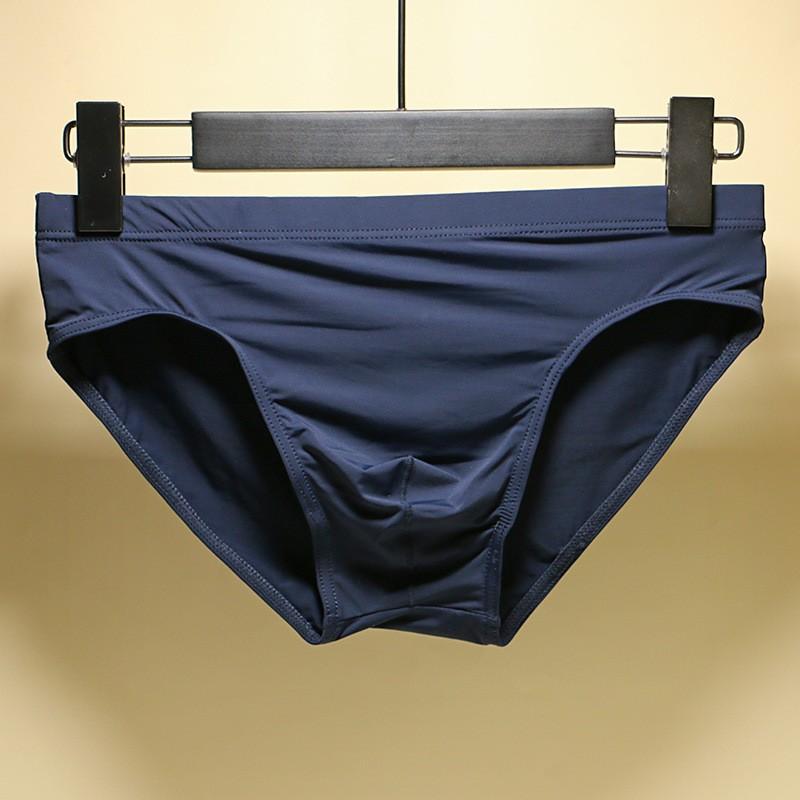 Triangle Briefs Underwear Elastic Waist Seamless Breathable Pouch Male