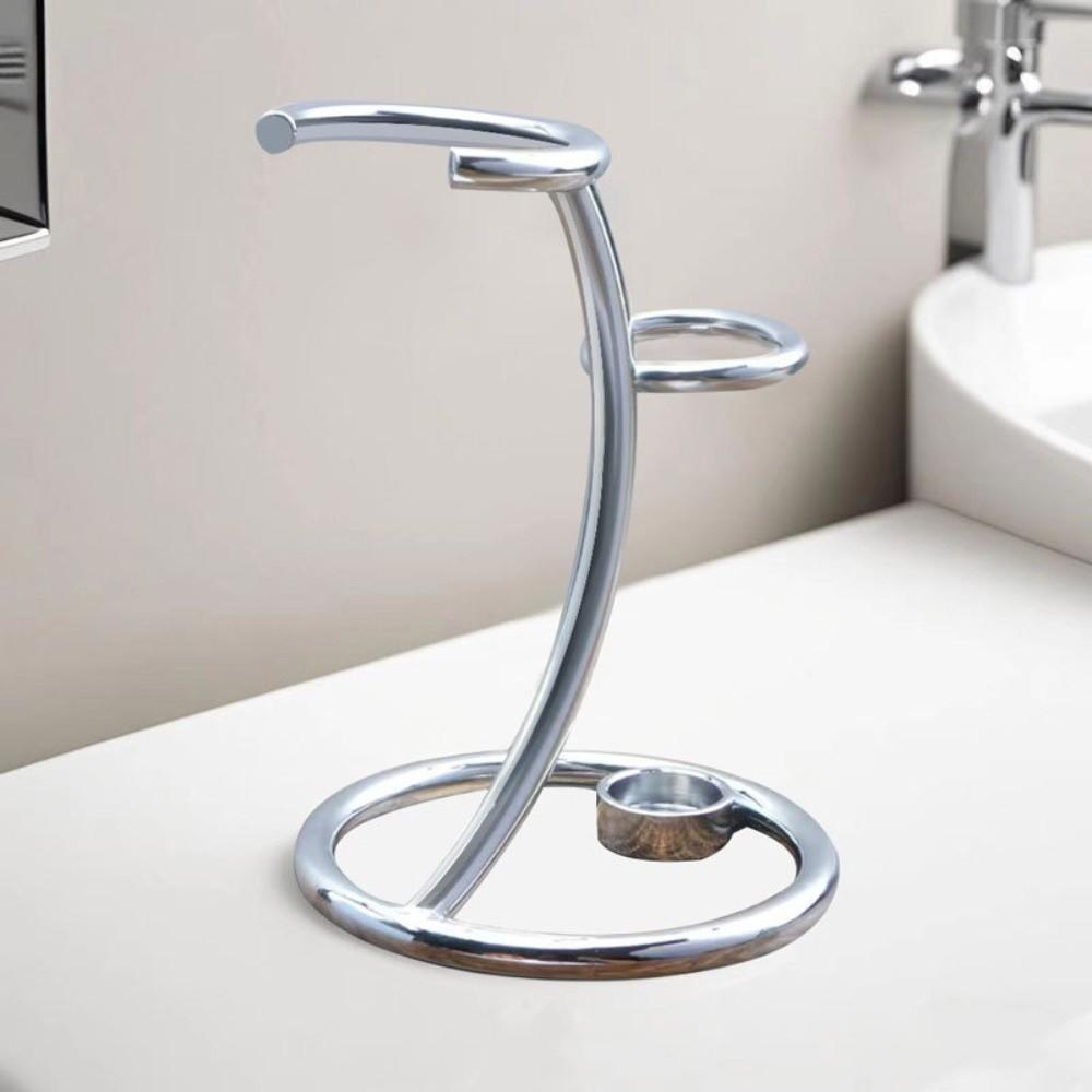 Multifunctional Art Shaving Brush Stand Razor Base Men Beard Brush Stand  Home