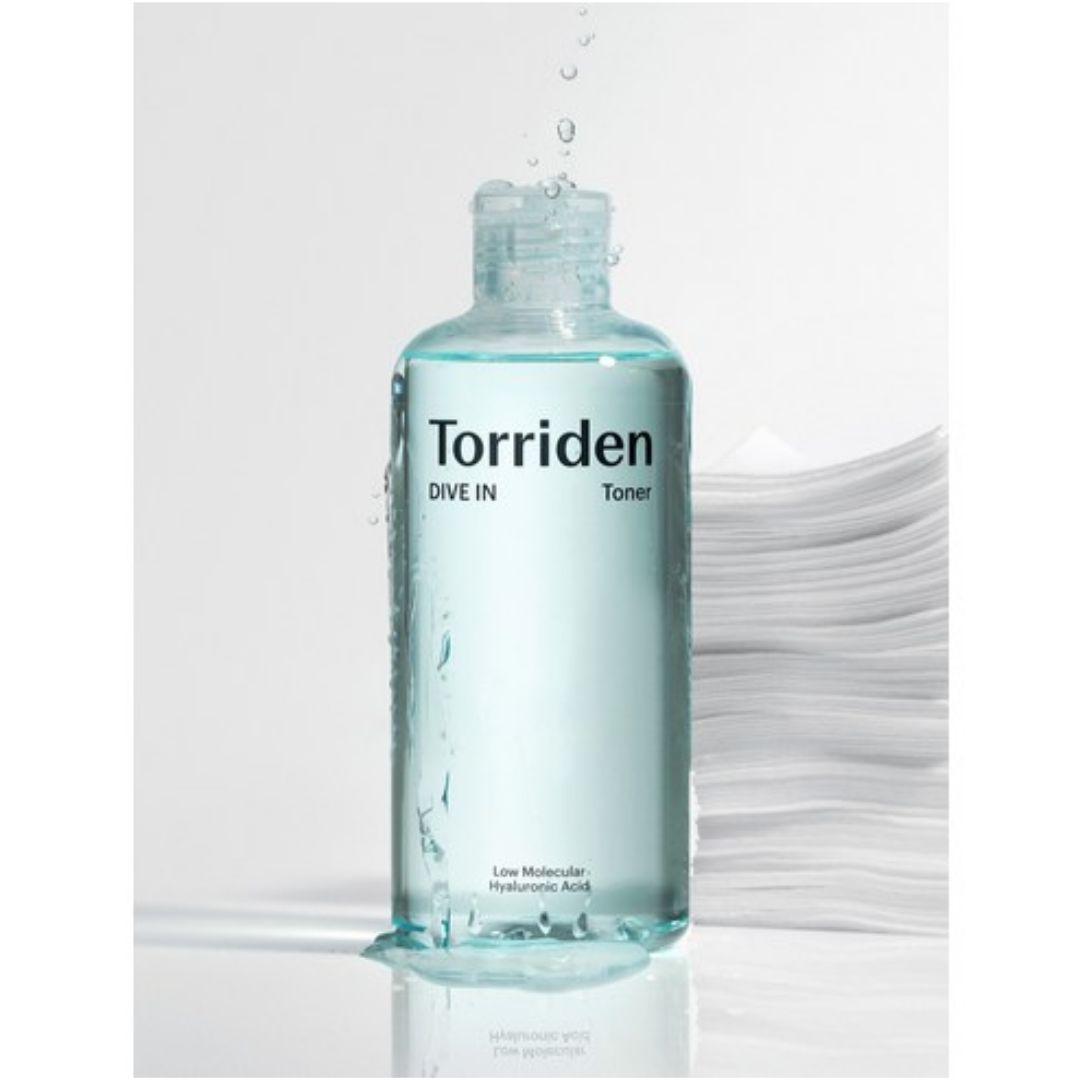 Torriden DIVE-IN Low Molecular Hyaluronic Acid Toner Hydrating Facial Toner 300ml 1 Pack (300ml)