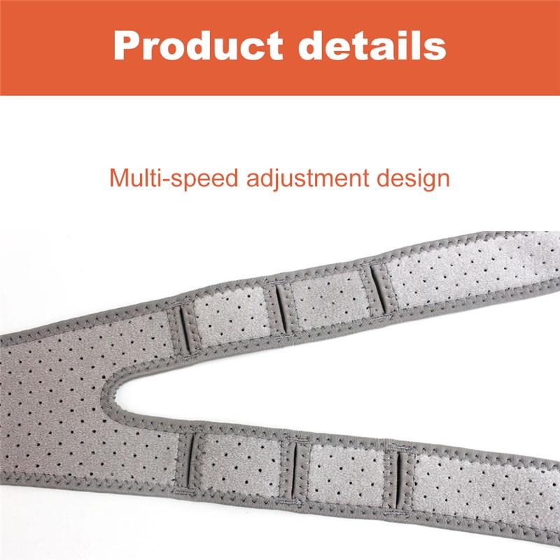 Patella Knee Support Adjustable Knee Compression Sleeve Patella Tendon Knee Strap for Basketball Volleyball Squats