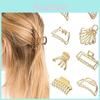 Presilhas de Cabelo Modernas Estilosas de Metal Acessórios de Cabelo Elegantes para Mulheres Para Qualquer Ocasião