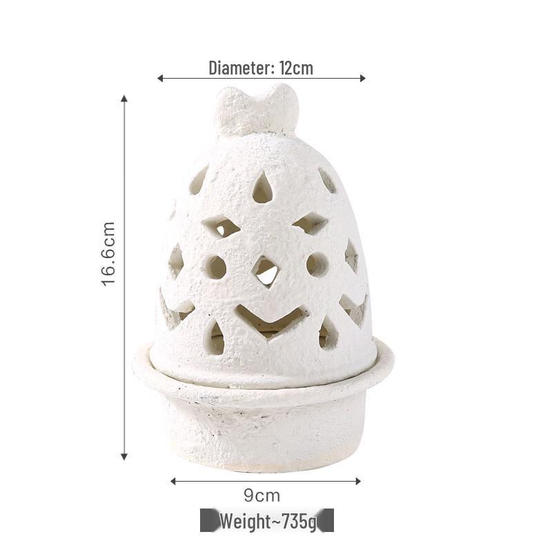 Li Shen Cement Hollow Candle Aromatherapy Burner