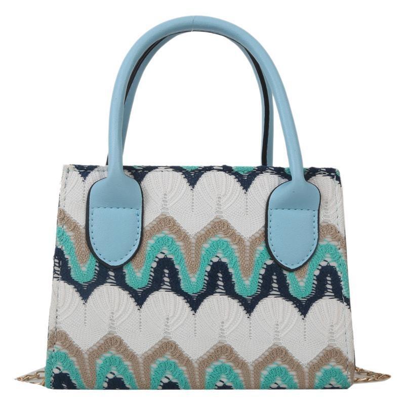 New retro shoulder women's bag handbag simple messenger bag literary small square bag