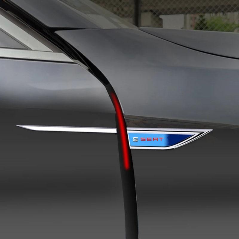 zjcr6 3D Metal Emblem Car Sticker Fender Blade Decal Badge Decal for Seat Leon Ateca Arona Altea ltea Toledo Tarraco Accessories