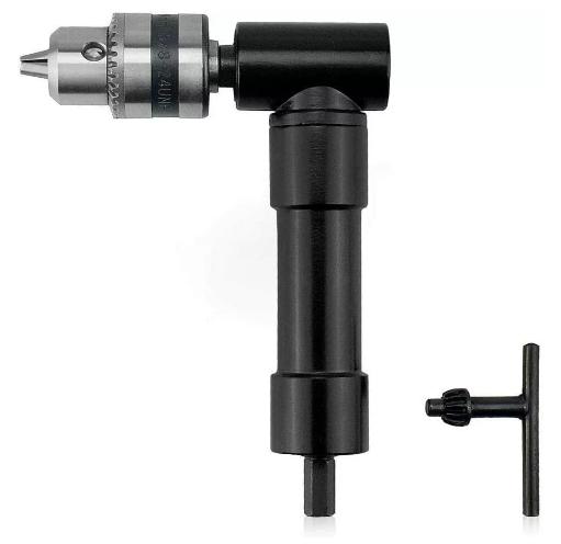 For Electric Drill Right Angle Corner Adapter 90 Degree Drill Bit Attachment Screwdriver Power Tool Right Angle Torque 25N M