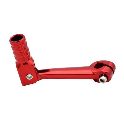 EXDUCT Universelles Reversibles Schalthebelpedal Gangwechselpedal für Fahrrad Fahrrad Motorrad Custom Dress Up Rot