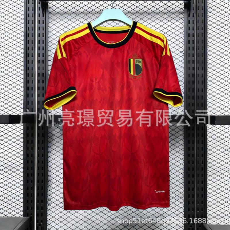 2026 World Cup Belgium football jersey Home and away players Fan version football jersey No. 7 De Bruyne jersey S