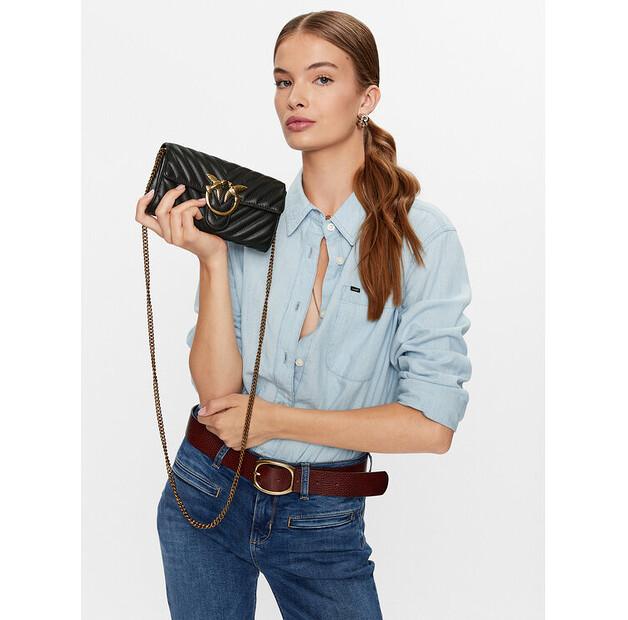 Сумочка Pinko Love One Wallet C PE 23 PLTT 100062 A0GK чёрный