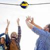 Öva Volleyboll Spik Tränings Tillbehör Justerbar Tränare Volleyboll Hjälpsystem Utomhus Volleyboll Träning Sport