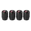 New 4pcs Aluminium Car Tire Valve Stems Caps Gear shaped Valve For T Sline TT A1 A2 A3 A4 A5 A6 A7 A8 8P B6 B7 Auto Accessories