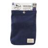 Senkichi Canvas 250mm x 190mm x 30mm Shoulder Strap [SENKICHI] Pouch, Navy, SCP-2, (H) (W) (D),
