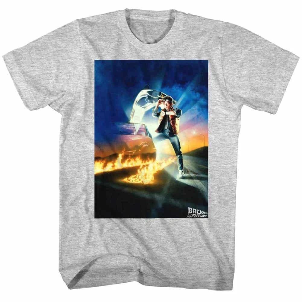 Back to The Future Vintage Movie Poster Men s T Shirt S