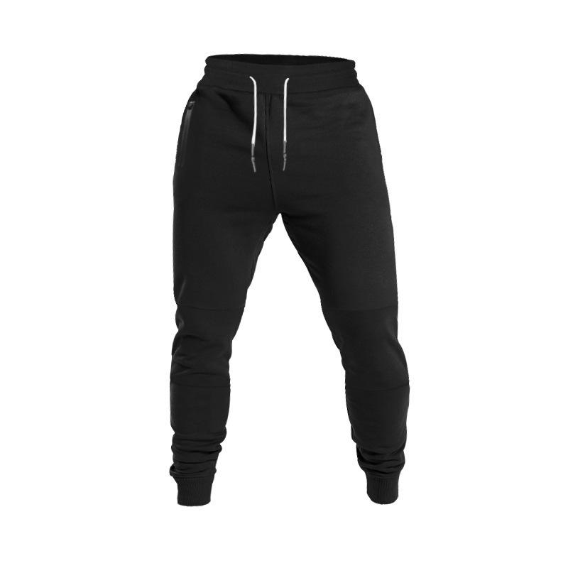 Men's drawstring casual trousers new sports trousers versatile breathable drawstring trousers