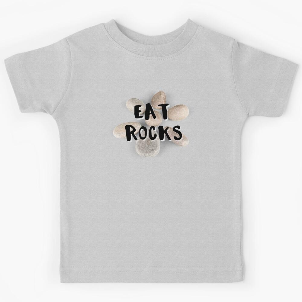 Eat Rocks Off Road Gifts Kids T-Shirt 120