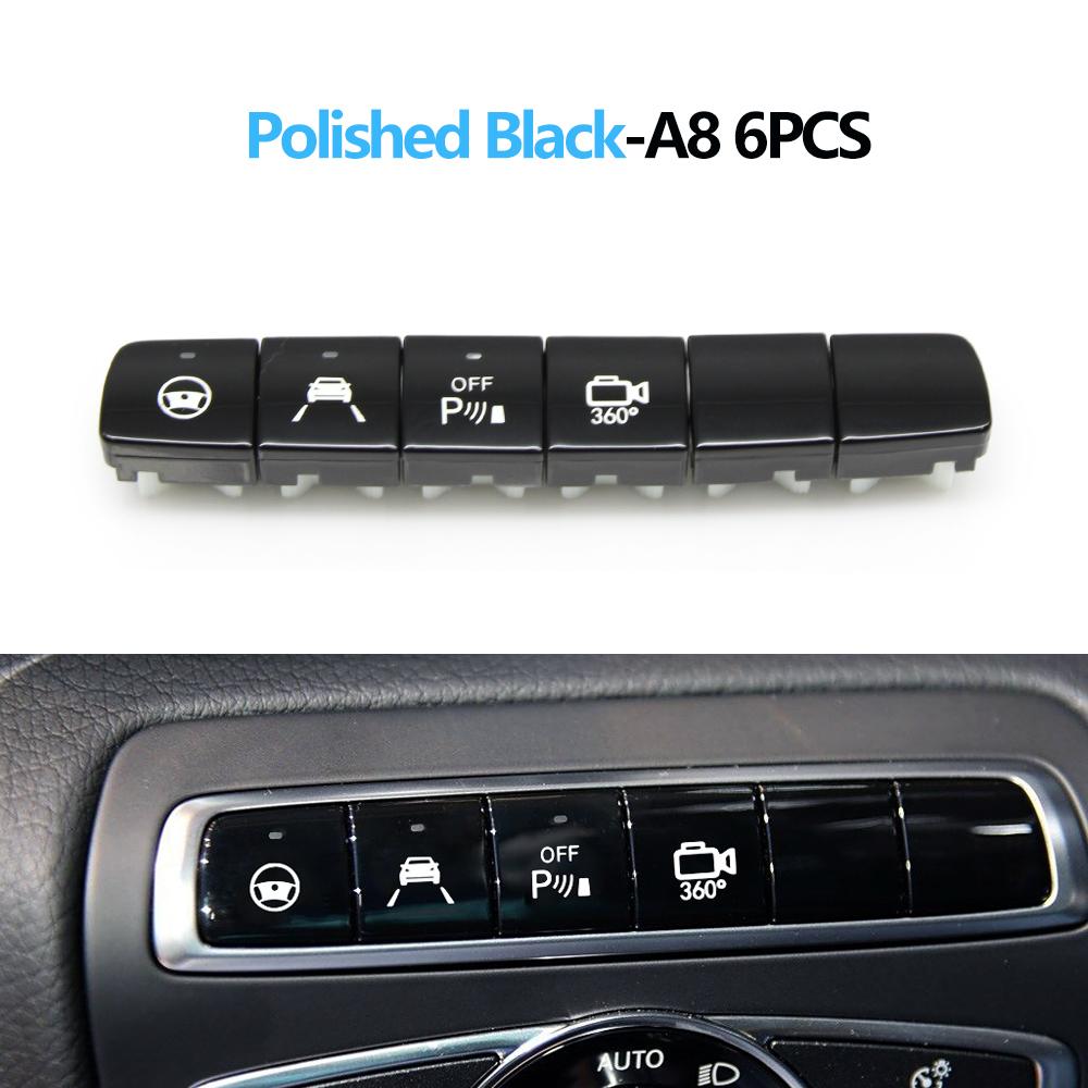 Car Headlight Camera Parking PDC Sensor Switch Block Radar Cruise Lane Assist Switch Button For Benz W205 X253 W447 W213 W238