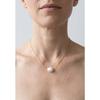 Collier - Pearls &amp; Colors - Perle de Culture d'Eau Douce Baroque - Perle Blanche - Or Jaune 375/1000 - Qualité AAA+ - Femme