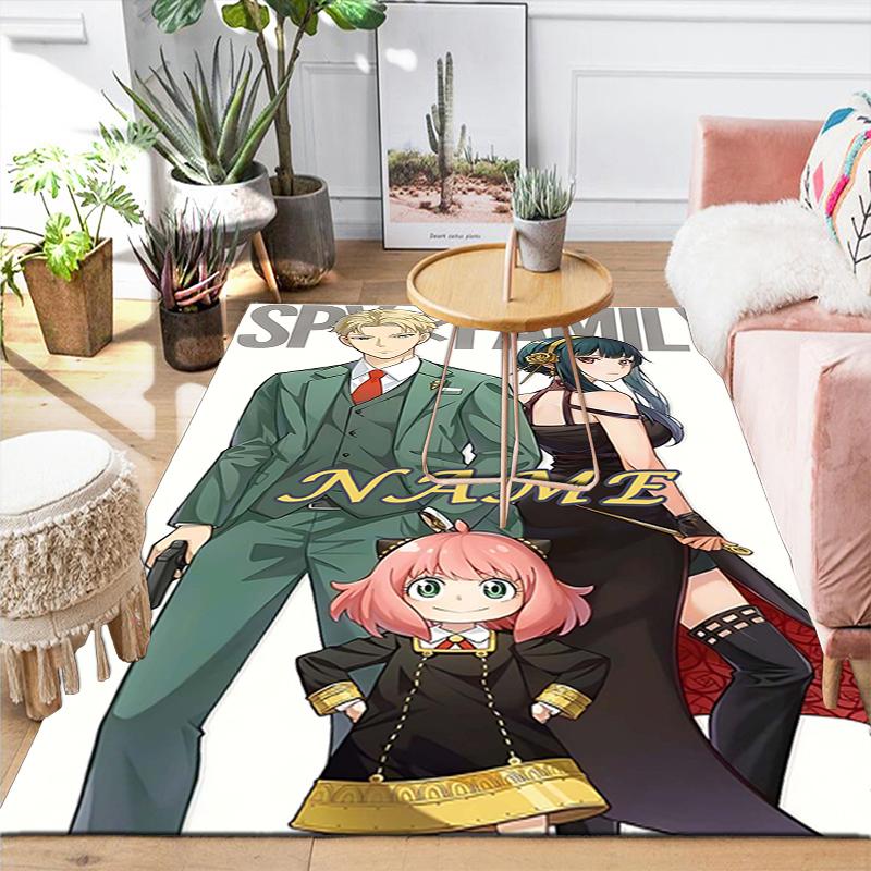 Custom 1Pc Spy Family Romance Rug Office Carpet Indoor Outdoor Entrance Doormat Nonslip Soft And Comfortable Living Room D2915264