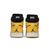 Air Jordan 1 Retro Mid 'New Love' 2017 (Unisex) Scarpe da Basket Vintage Nere / Varsity Maize-Bianche 554724 035
