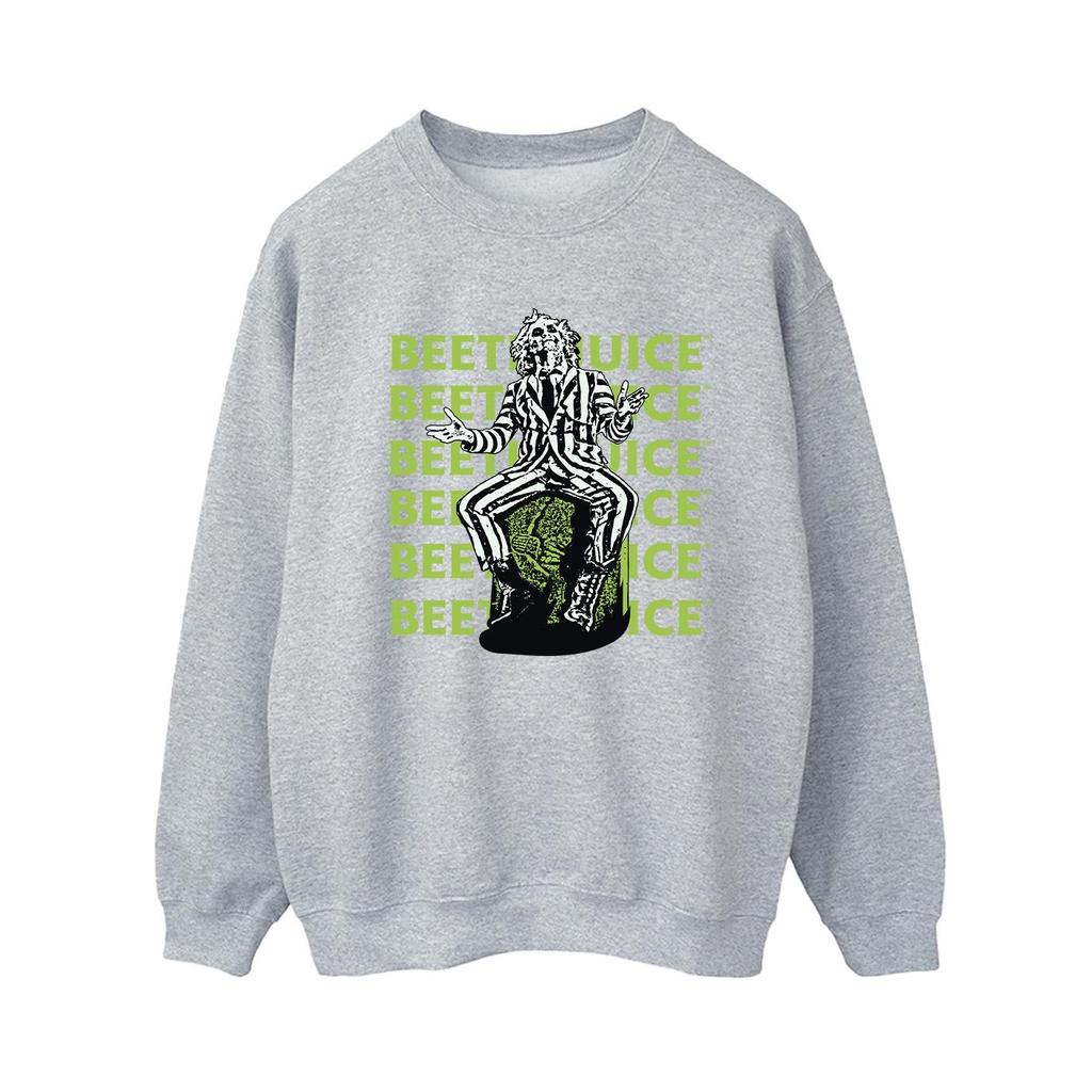 Beetlejuice Womens/Ladies Pose Sweatshirt