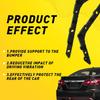 2X Left & Right Rear Bumper Cover Bracket For 2013- Support Nissan Sentra