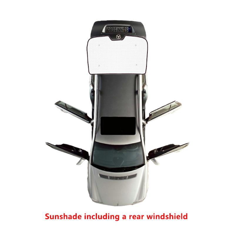 Car Sun Shade for Toyota Camry XV40 Daihatsu Altis Aurion MK6 2007 2008 2009 2010 2011 Sunshade Windshield Side Window Shading