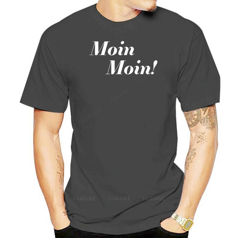 

Humor brand teeshirt Moin Moin Damen TShirt Begrusung Plattdeutsch Norddeutschland Hamburg Seemann MAN TSHIRTS S