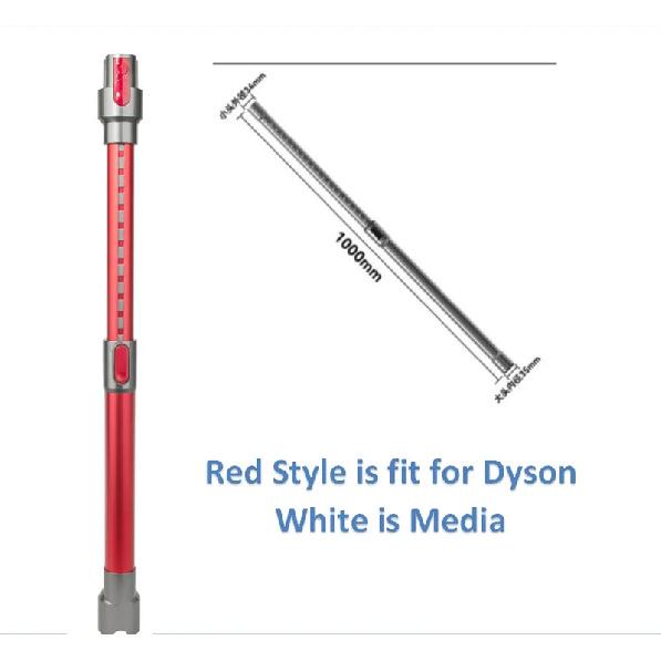 Telescopic Extension Rod Wand Tube Pipe For Dysons V6 V7 V8 V10 V11 V15 Wireless Vacuum Cleaner Accessories Brush for V15