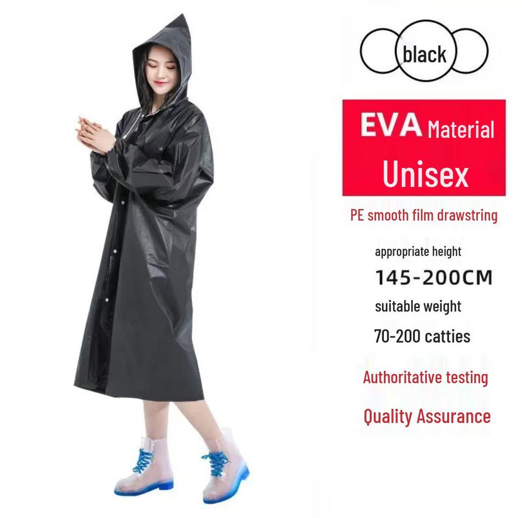 Marineblauer reflektierender Regenmantel und Hose für Herren - Wasserdicht, verdickt, zweiteilig, ideal für Sicherheits- und Sanitätsarbeiter