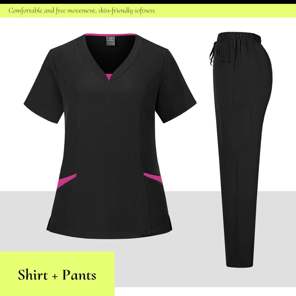 Short Sleeve Scrub Suit - Medical & Nursing Uniform