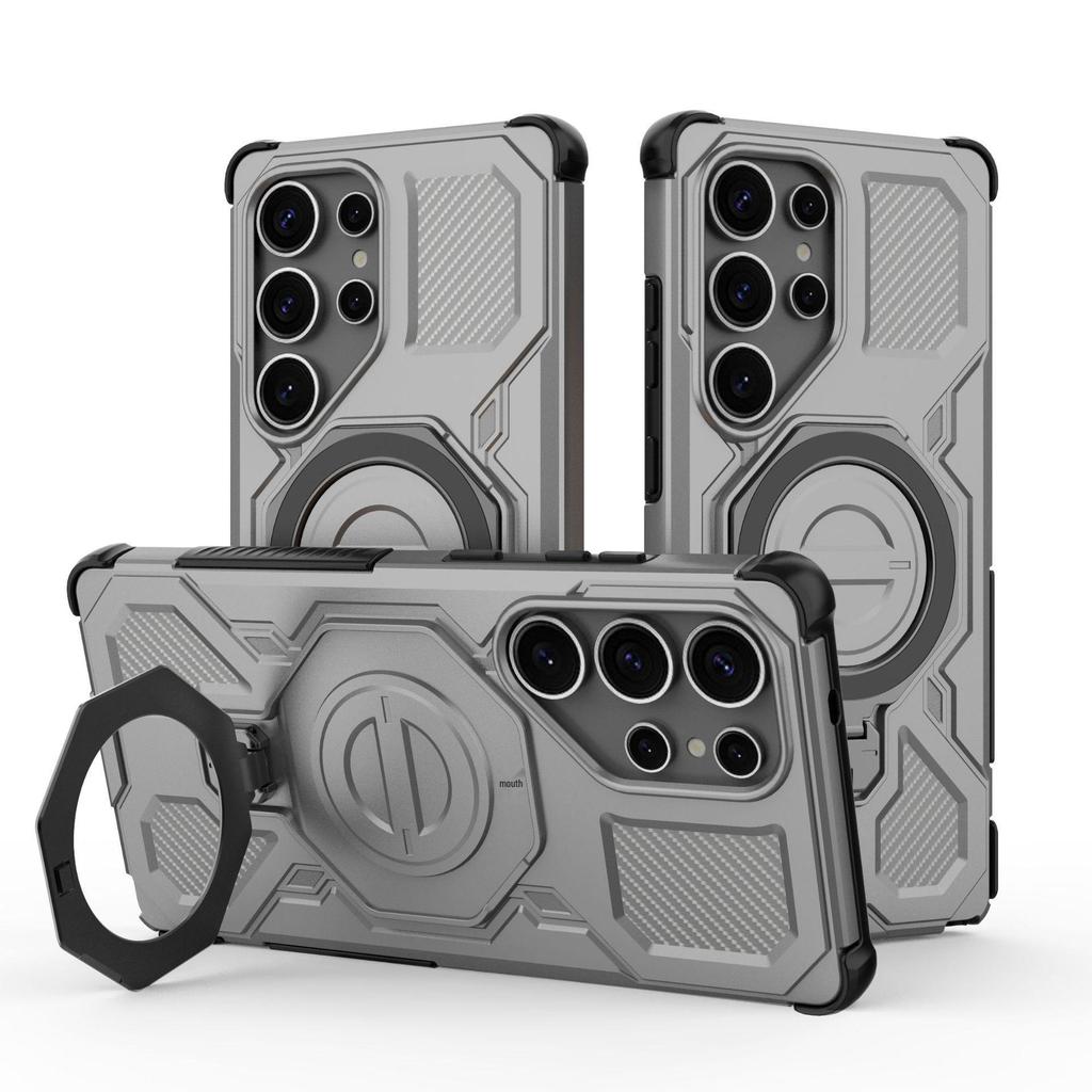 Samsung S25ULTRA J-20 Drehständer & Airbag Fallschutz A56 Hülle