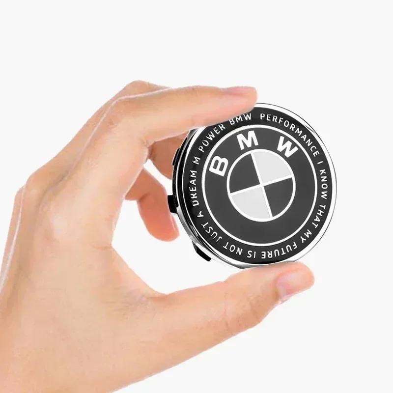 45mm 56mm 68mm 74mm 82mm Car Logo Thunder Special Limited Edition Front Hood Emblem Rear Boot Badge Wheel Hub Cap For ALL BMW