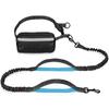 Multifunctional Pet Running Waist Pack Reflective Dog Leash Elastic Bungee Rope Hands Free Walking Belt for Small Medium Dogs