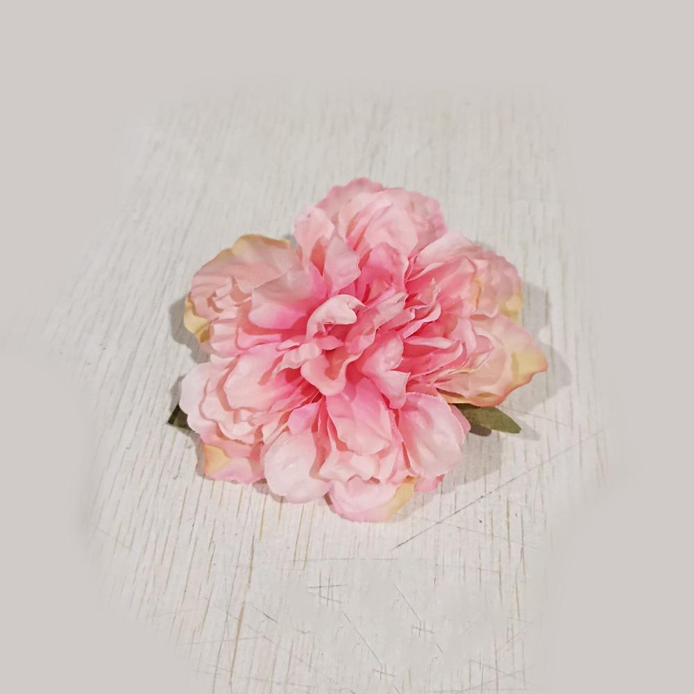 Cloth Rose Hairpin Bohemian Style Girl Hair Clip Sweet Simulation Flower Hair Clip  Seaside