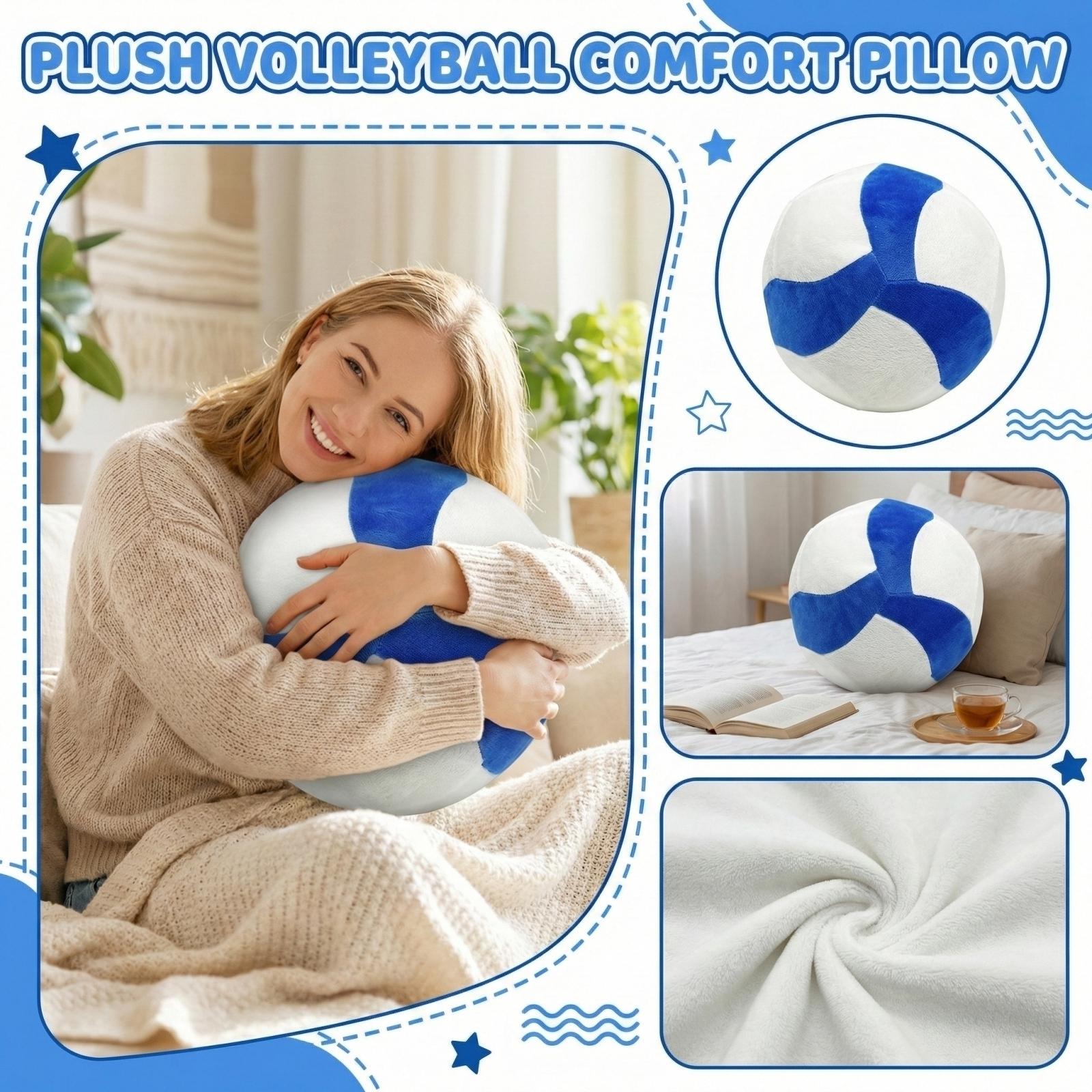 Volleyball Pillow Toy Doll One Size