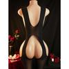 Sexy Hollow Fishnet Teddies Bodysuit Women Erotic Crotchless Lingerie Full Sleeve Bodystockings Mesh Perspective Babydoll Fetish